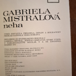 Mistralová Gabriela - Neha
