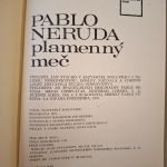 Neruda Pablo - Plamenný meč