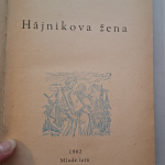 Hviezdoslav - Hájnikova žena   1962