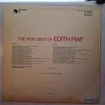 The very best of Edith Piaf   LP