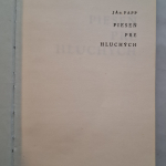 Papp Ján - Pieseň pre hluchých