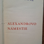 Doblin Alfred - Berlín - Alexandrovo námestie
