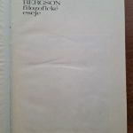 Bergson Henri - Filozofické eseje