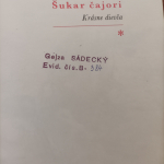 Kunik J.F. - Šukar čajori - Krásne dievča
