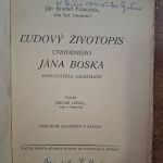 Ľudový životopis ctihodného Jána Boska zakladateľa Saleziánov - Ján Francesia