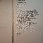 Marcellinus Ammianus - Rímske dejiny