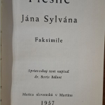 Piesne Jána Sylvána - Boris Bálent