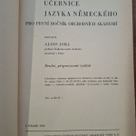 Učebnice jazyka německého pro první ročník obchodních akademií - Jokl  (1936)