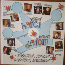 Voľní herci spievajú malým deťom pesničky, notičky, básničky, kresbičky