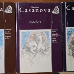 Casanova Giacomo - Pamäti 1,2,3 (zväzok 3 kníh)