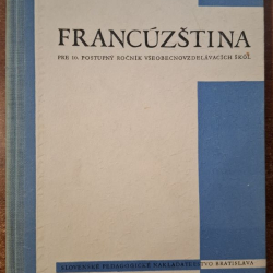 Francúzština pre 10. postupný ročník všeobecnovzdelávacích škôl  (1956)