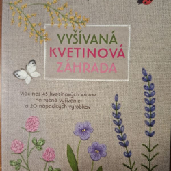 Vyšívaná kvetinová záhrada - Yuki Sugashima