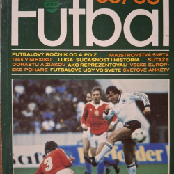 Futbal 85/86 ročenka