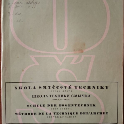 Škola smyčcové techniky (Opus 2, sešit I.) - Otakar Ševčík