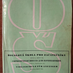 Houslová škola pro začátečníky (Opus 6, sešit VII.) - Otakar Ševčík