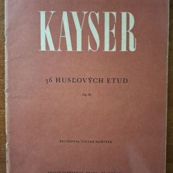 36 husľových etud - H.E.Kayser