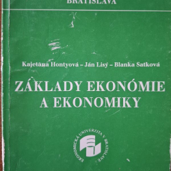 Základy ekonómie a ekonomiky - K.Hontyová, J.Lisý, B.Satková