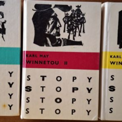 May Karl  - Winnetou 1, 2, 3 (edícia Stopy)