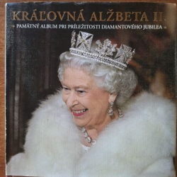 Kráľovná Alžbeta II. pamätný album pri príležitosti diamantového jubilea