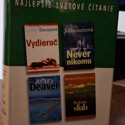 Najlepšie svetové čítanie - Never nikomu, Vydierač, Posledný sľub, Modré nekonečno