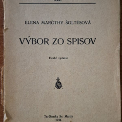Šoltésová E.M.  - Výbor zo spisov