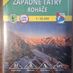Turistická mapa - Západné Tatry - Roháče 1:50 000